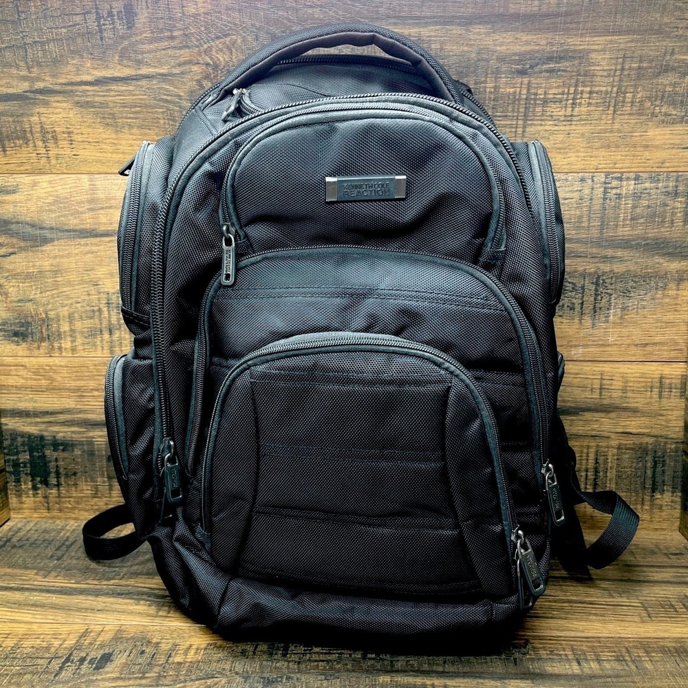 Laptop Backpack Kenneth Cole Reaction Pack-of-All-Trades Triple Compartment